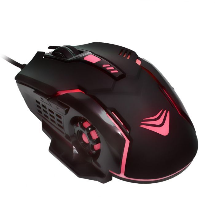 Mouse Gamer Evus Darkmaster MO-08 LED USB 2400 DPI 06 Botões de Alta Precisão Ergonômico Ambidestro - Imagem 9