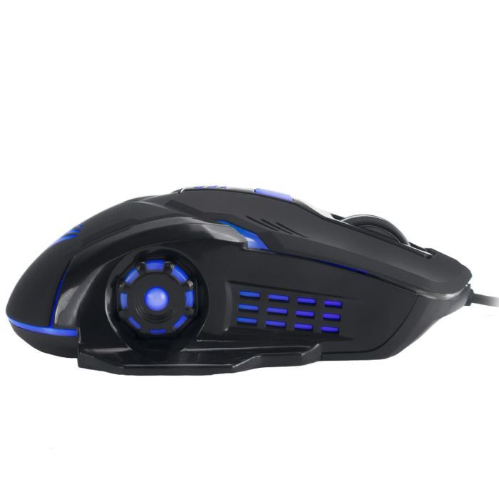 Mouse Gamer Evus Darkmaster MO-08 LED USB 2400 DPI 06 Botões de Alta Precisão Ergonômico Ambidestro - Imagem 8