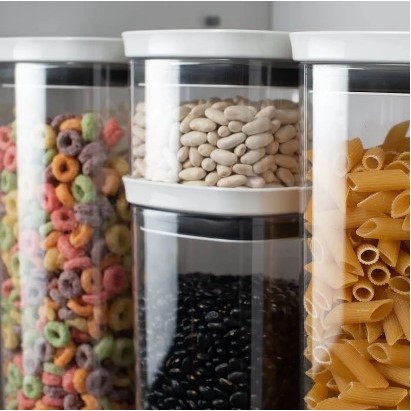 Pote Hermético Organizador para Alimentos com Anel de Vedação Empilhável - 450 ML - Imagem 6