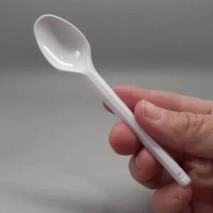 COLHER DE PLÁSTICO Descartáveis Embalagem Individual Reforçada Ideal para Reuniões, Festas, Sobremesas, Açai e Sorvetes