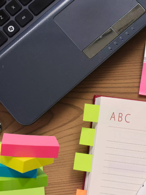 kit c/ 05 bloco adesivo de nota Neon, 400 folhas - Imagem 4