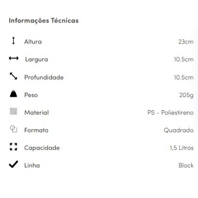 Pote Hermético de 1,5 Litros Organizador de Alimentos Empilhável com Vedação para Cozinha - Imagem 8
