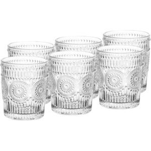 Jogo de Copo Mandala Glam Premium 260ml Vidro - Wolff copo para agua, sucos, bebidas em geral